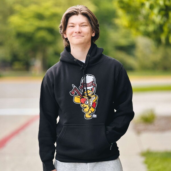 CI Sport Marching Cy Black Hooded Sweatshirt